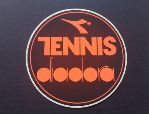 Diadora tennis adesivo vintage - tennis,