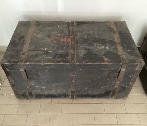 Baule epoca legno - baule, d’epoca
