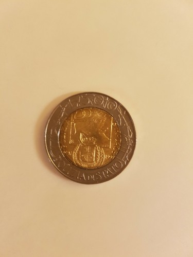 Moneta 500 lire commemorative