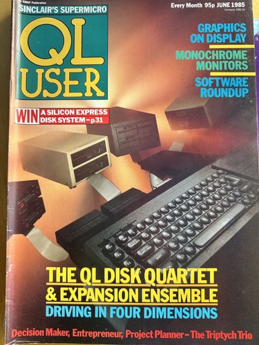 Sinclair user magazines - sinclair, ql
