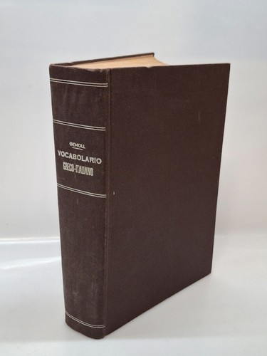Vocabolario greco italiano - vocabolario, greco-italiano