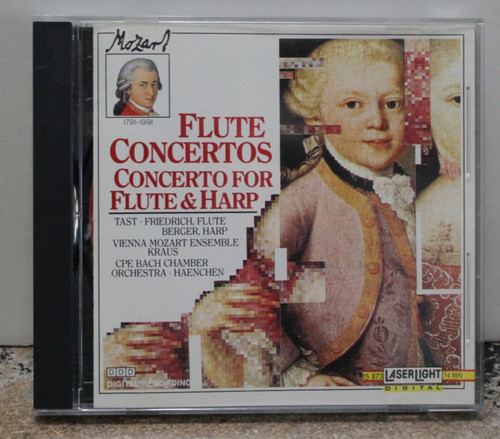 Mozart flute concertos 2 - concertos, 1