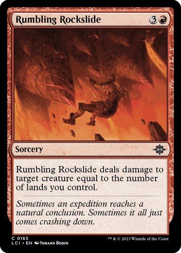 Rumbling rockslide le - rockslide,