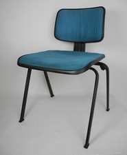 Sedia Ufficio Olivetti Synthesis EdYs vintage80 Tela/Pvc Sottsass von Klier-XXX