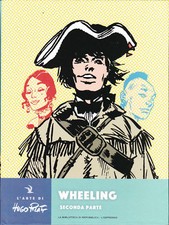 fumetto cartonato L'arte di HUGO PRATT numero 17 WHEELING 2� parte