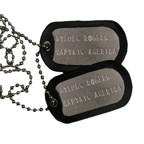 Dogtag capitan america - dogtag,