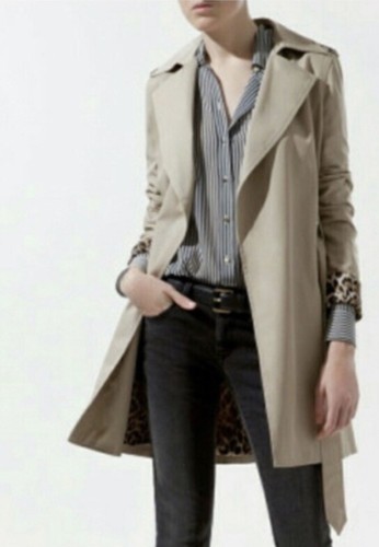 Zara trench coat - trench,