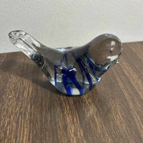 Studio art glass statuina - art,