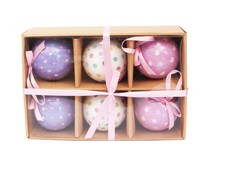 Ciao- Set 6 sfere decoupage