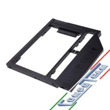 Caddy Adattatore 2.5" SATA HDD SSD Universale 9/9.5mm per Notebook
