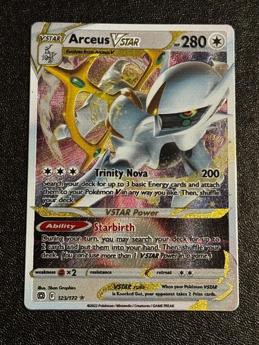 Pokémon tcg arceus vstar - arceus,