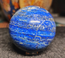 Sfera di Cristallo 360g 60mm Minerale Lapislazzuli Crystal Sphere Afghanistan
