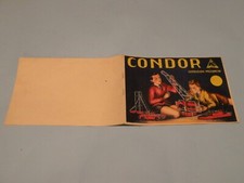 CATALOGO CONDOR COSTRUZIONI MECCANICHE ANNI '50 OTTIMO