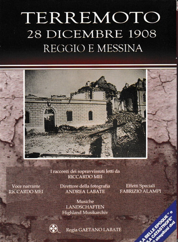 Dvd terremoto 1908 reggio - dvd, 1908-reggio
