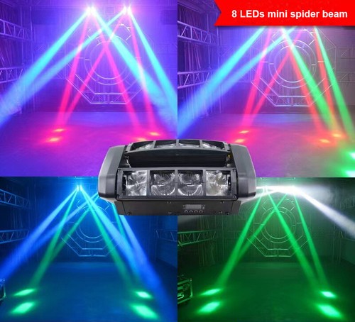 Mini fascio ragno led 8x3w - mini, di