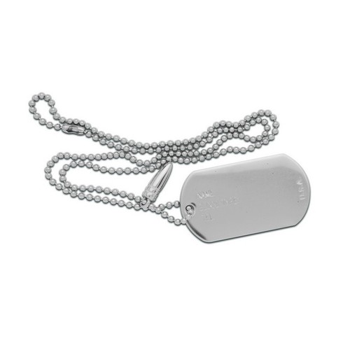 Piastrina militare con ogiva - militare,