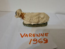 PRESEPE STATUINE  BUE IN GESSO MARCA SCONOSCIUTA 12X16 CM