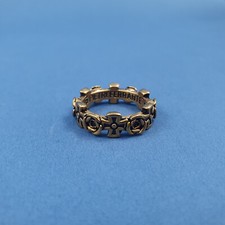 ANELLO "PIETRO FERRANTE" ROSE + CROCI