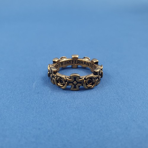Anello pietro ferrante - "pietro, rose