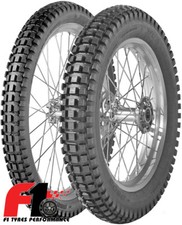 Coppia Gomme Moto Dunlop D803 GP 80/100-21 51M + 120/100-18 68M Trial