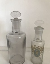 Flaconi vetro antico farmacia
