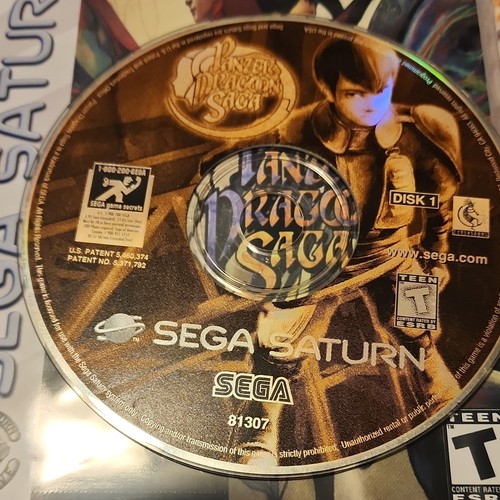 Sega panzer dragoon saga - sega,