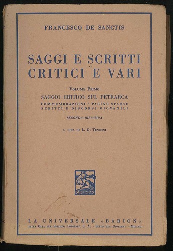 Saggi scritti critici vari - saggi,