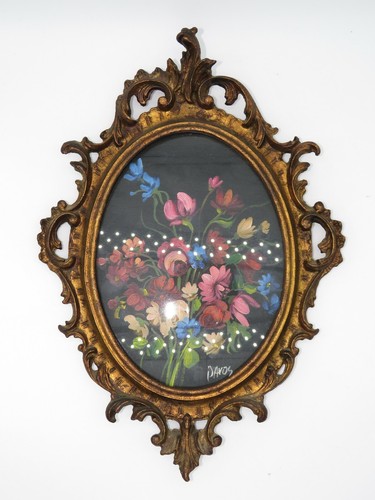 Cornice antica con quadro - antica,