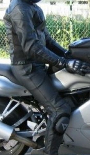 Tuta moto uomo divisibile - , in