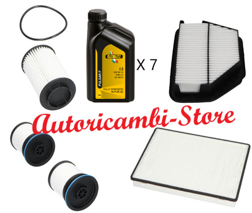 Kit tagliando filtri chevrolet - kit,