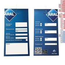 Aral etichetta cambio olio