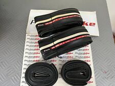 2 X VITTORIA OPEN CORSA EVO CX II COPERTONCINO 700X23-622 BLACK/WHITHE/BLACK +2 