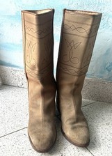 Stivali Camperos Valverde del camino vintage 1978