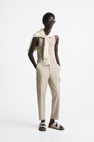 Pantalone cargo uomo - , zara