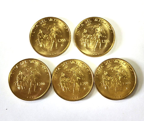Vaticano 200 lire - , bronzital