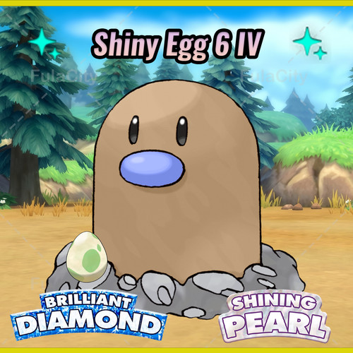 Diglett shiny egg - diglett,