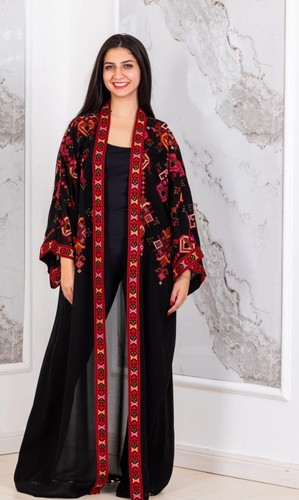 Abaya tatreez ricamo abito - abaya, ricamo,