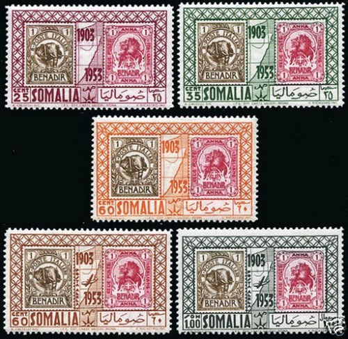 Somalia afis 1953 - somalia,
