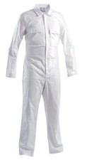 Tuta da lavoro bianca 100%