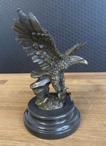 Statua bronzo aquila - bronzo,
