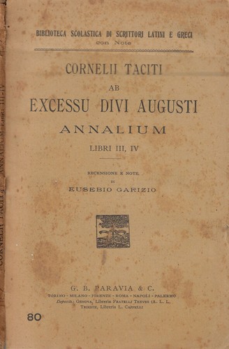 Cornelii taciti excessu - cornelii,