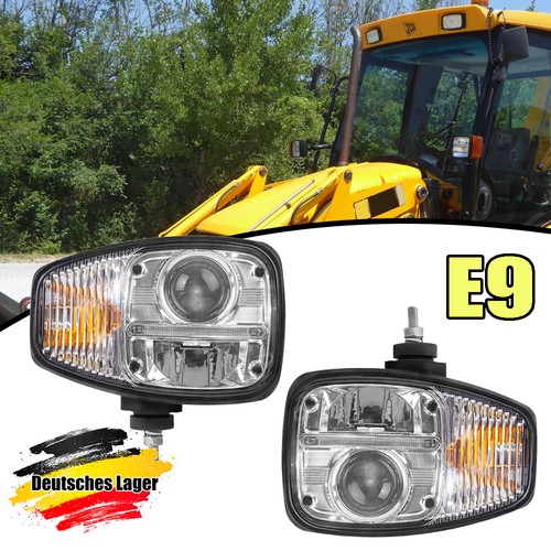 Coppia fari led - e9, luce