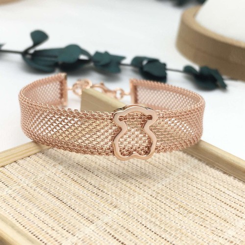 Bracciale tous acciaio rosa - bracciale,
