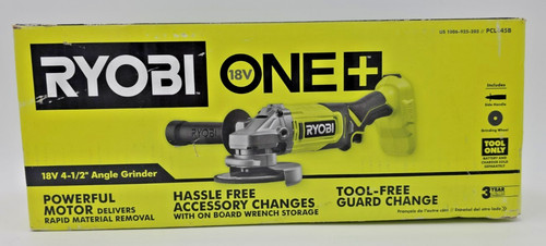 Ryobi 18v one 2 - 18v, 4-1/2
