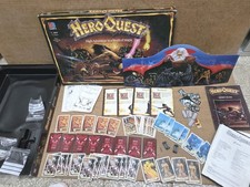 HERO QUEST MB 1989 ENGLISH INCOMPLETO Condizioni Come Da Foto Vedi Descrizione