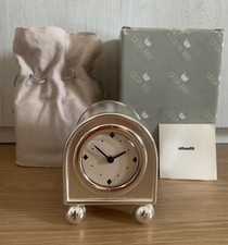 Sveglia in Argento CESA 1882 x OLIVETTI design G. SOAVI - RARA ED INTROVABILE!