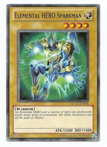 Elemental hero sparkman - elemental,
