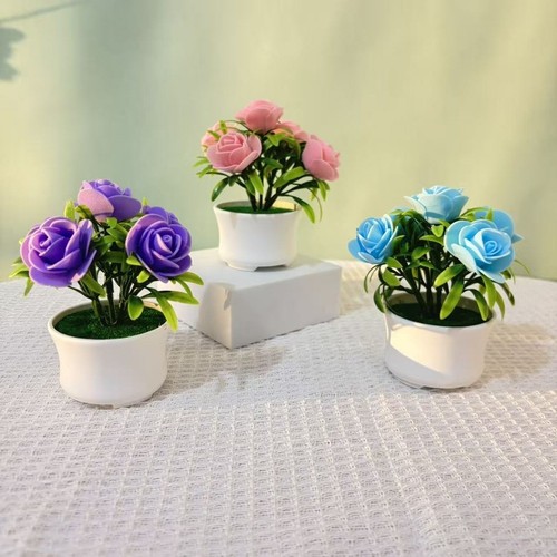 Composizione rosa artificiale - composizione,