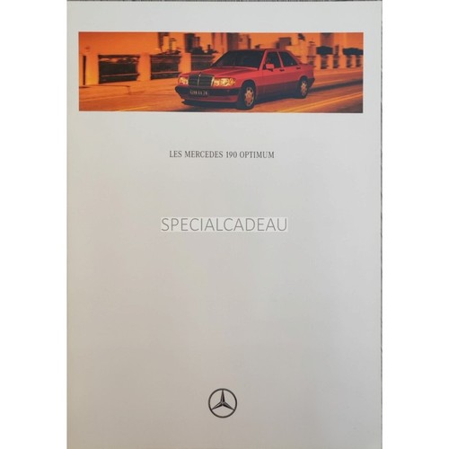 Brochure mercedes 190 - brochure,