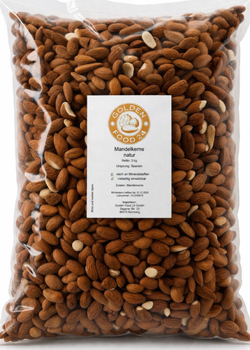 Mandorle naturali semi - kg,